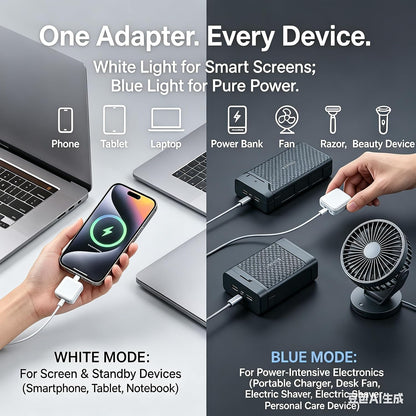 Sentry 140W USB-C charging guard cuts power at full charge