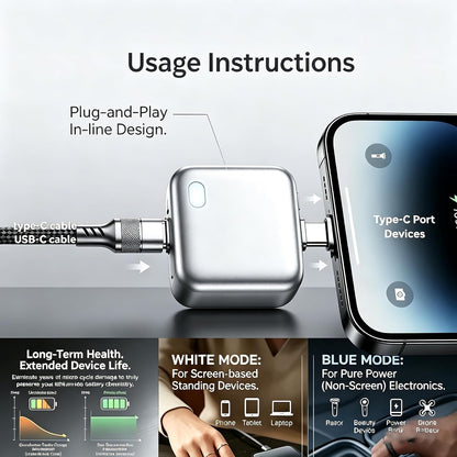 Sentry charging guard for laptops, tablets, phones and earbuds
